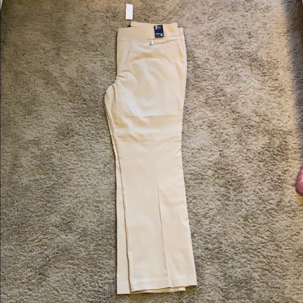 NWT New York and company beige slacks size XL